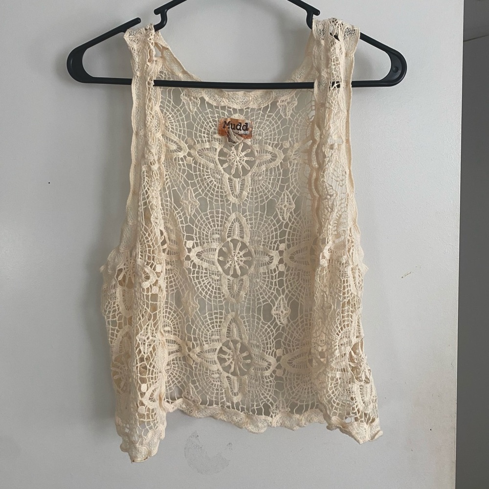Crochet vest